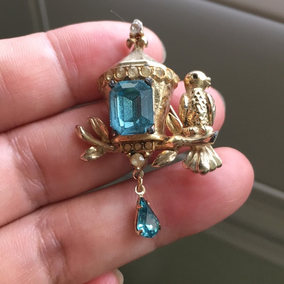 🖤50s CORO Bird brooch SUPER RARE! - Picture 13 of 16